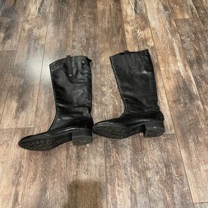 Sam Edelman Black Heeled Boots
